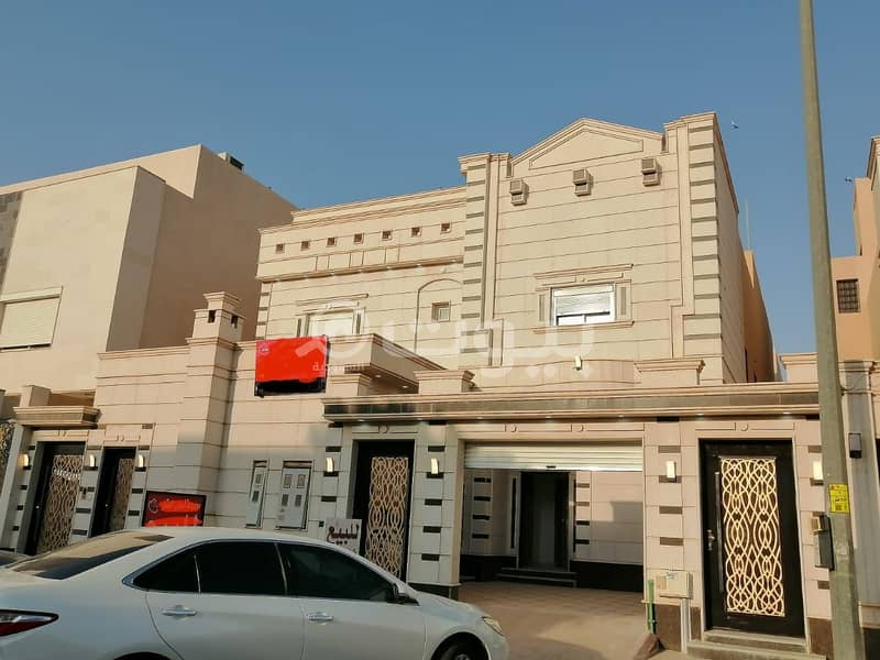 Residential Building | Floor and 3 apartments for sale in Qurtubah, East of Riyadh