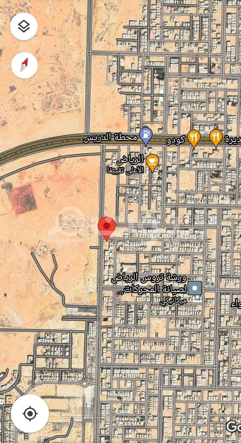 Commercial land for sale in Al-Malqa district, north of Riyadh