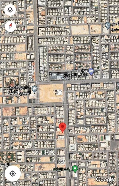 Commercial Land for Sale in Riyadh, Riyadh Region - Commercial land in square 17 in Al-Yasmin district, north of Riyadh