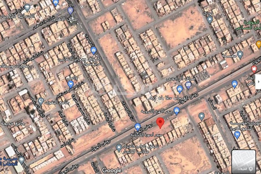 Commercial land for sale in Al Dar Al Baida, South Riyadh