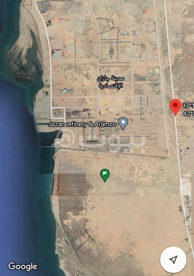 Commercial Land for sale in Jazan Economic City, Baish