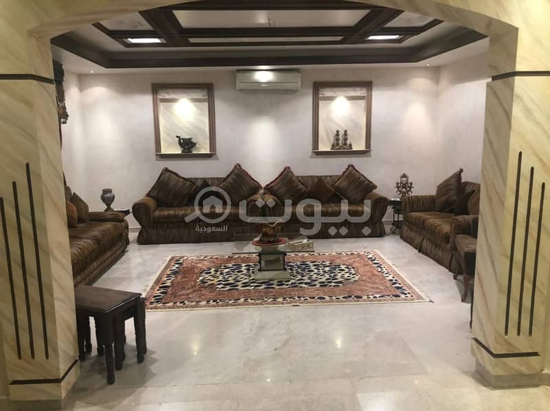 3-Floor Villa for sale in Al Sahafah, North of Riyadh