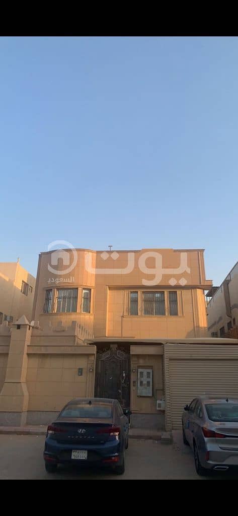 Villa | 2 floors and availability for establishing an apartment for sale in Al Yarmuk, east of Riyadh