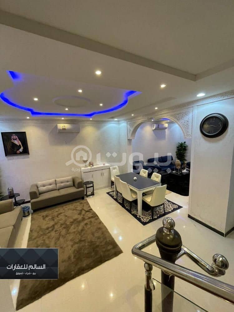 Duplex villa with full guarantees for sale in Dhahrat Laban, West of Riyadh