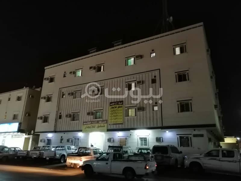 شقة غرفتين نوم عزاب للإيجار في القادسية، شرق الرياض