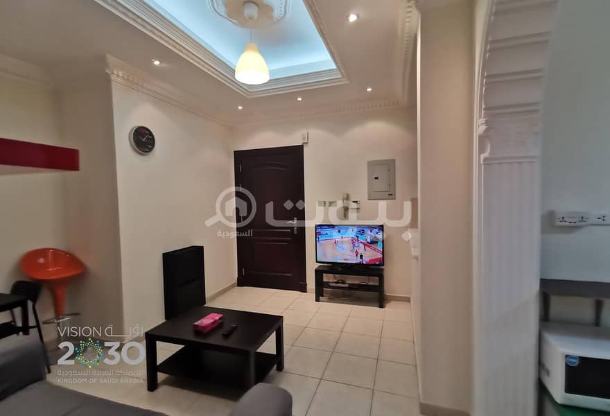 A fully furnished apartment for rent in Al Rawdah, North Jeddah
