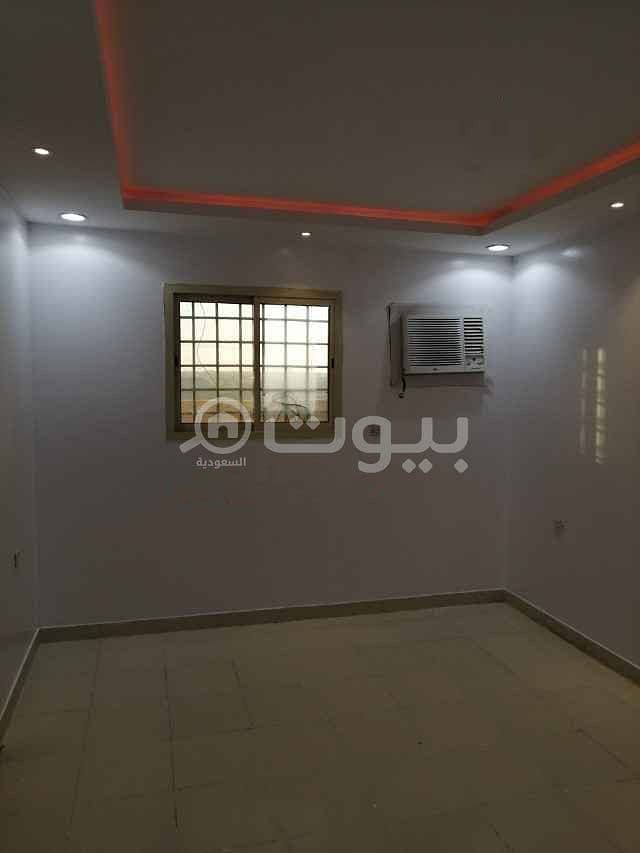 A single apartment for rent in Dhahrat Namar district, west of Riyadh