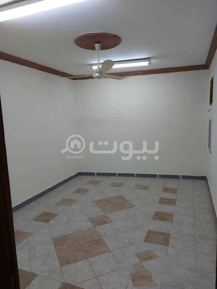 Apartment with a small roof for rent in Al Badiah, West Riyadh