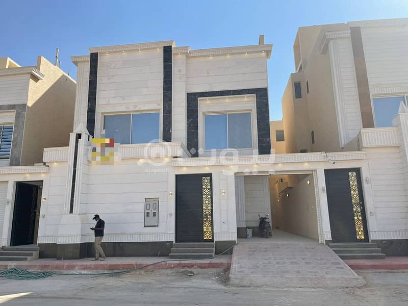 For sale villa stairs hall and modern apartment in Tuwaiq, west of Riyadh