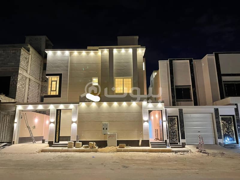 Modern Internal Staircase Villa And Apartment For Sale In Tuwaiq, West Riyadh