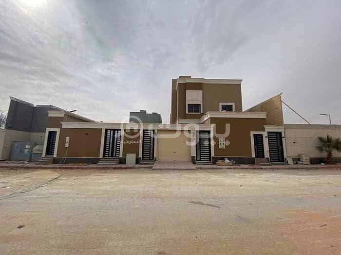Villa with istiraha and a luxurious and furnished apartment for sale in Al Qirawan district, North of Riyadh