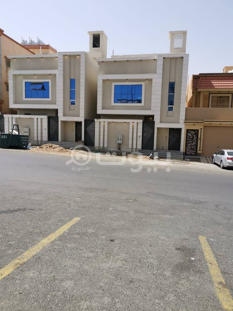 2 new floors villas for sale in Al Raqi district, Khamis Mushait