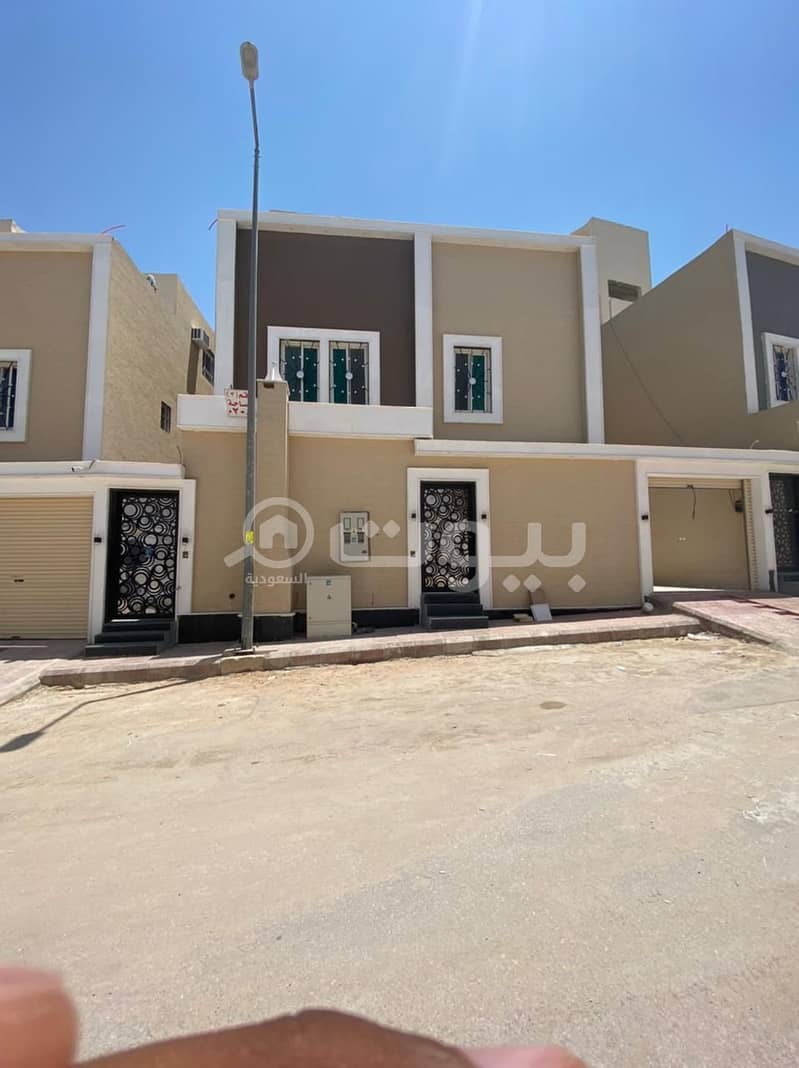 Villa staircase hall and apartment for sale in Taybah, South Riyadh