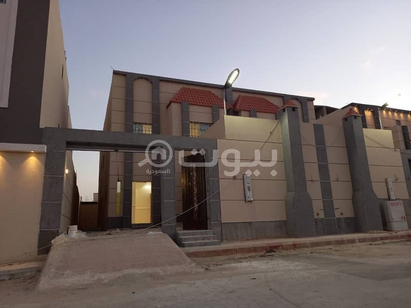 Luxury duplex villa staircase hall in Al Riyadh, North Jeddah
