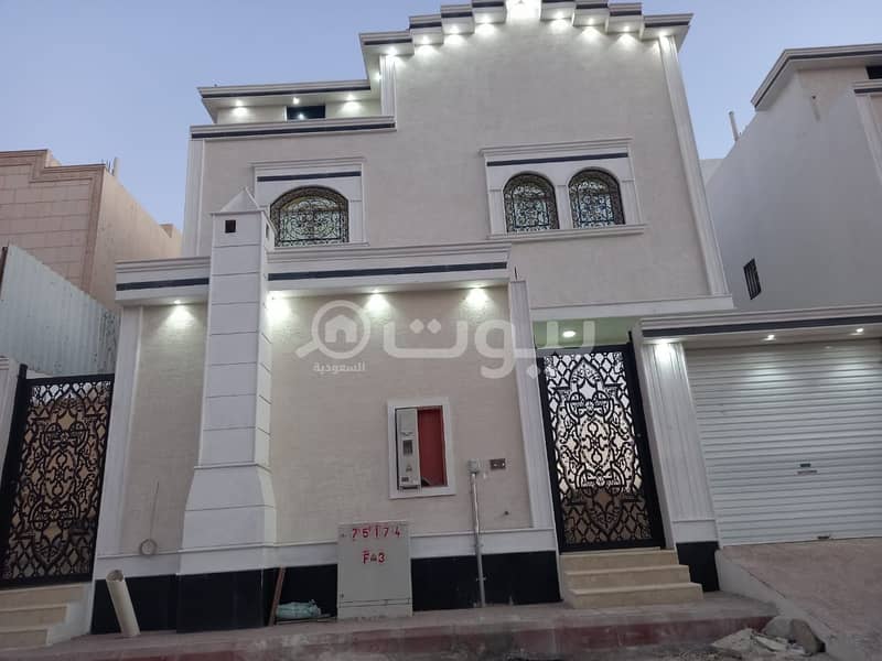 Villa stairs in the hall for sale in Al Dar Al Baida, south of Riyadh