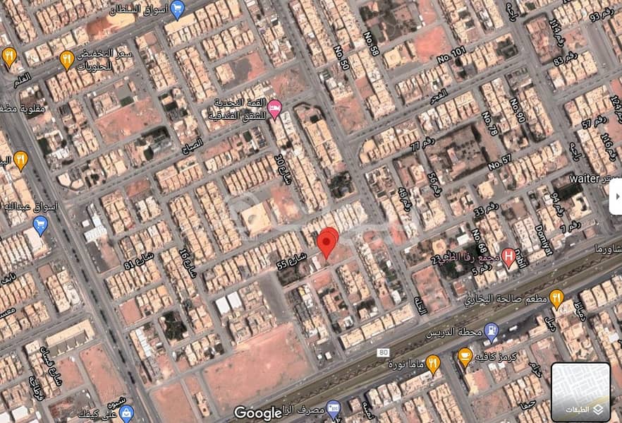 Residential land for sale in Al Munsiyah district, east of Riyadh | 277.5 sqm