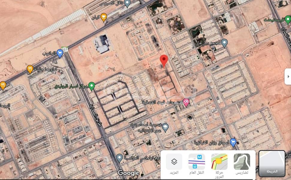 Residential land for sale in Al Munsiyah district, east of Riyadh