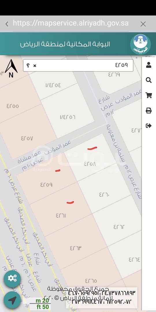 بلك سكني | مخطط العبير للبيع في حي الرمال، شرق الرياض