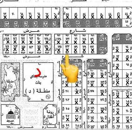 Half land for sale in Alwurud 2nd Al-Sharqi in Al Hofuf