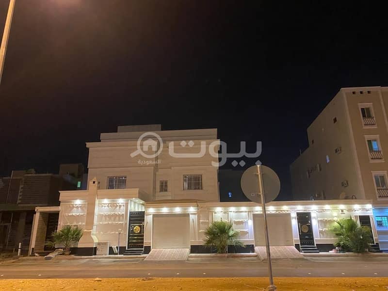 Villa | Staircase and 3 apartments for sale in Dhahrat Laban, west of Riyadh