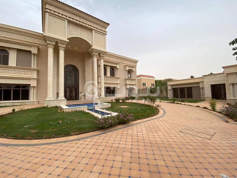 The palace for sale in Hittin district, north of Riyadh