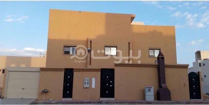 Western facade villa for sale in Dhahrat Laban district, west of Riyadh