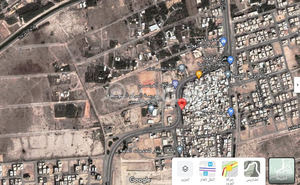Residential land for sale in the Alamra district, Al-Ahsa