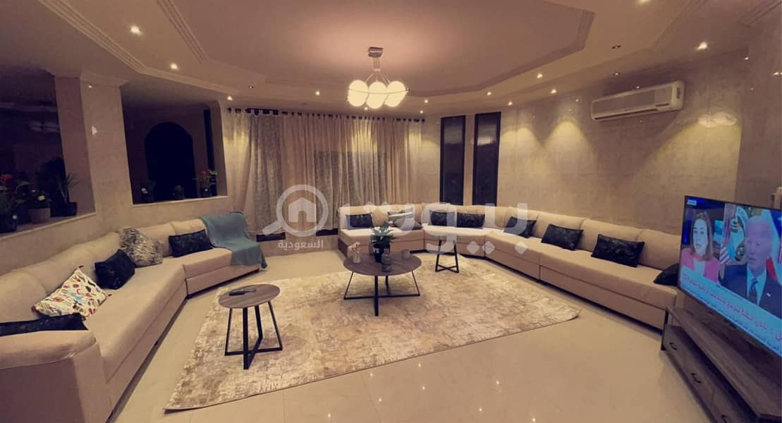 Villa with 2 apartments for sale in Al Hamra AlSharqia, East of Riyadh