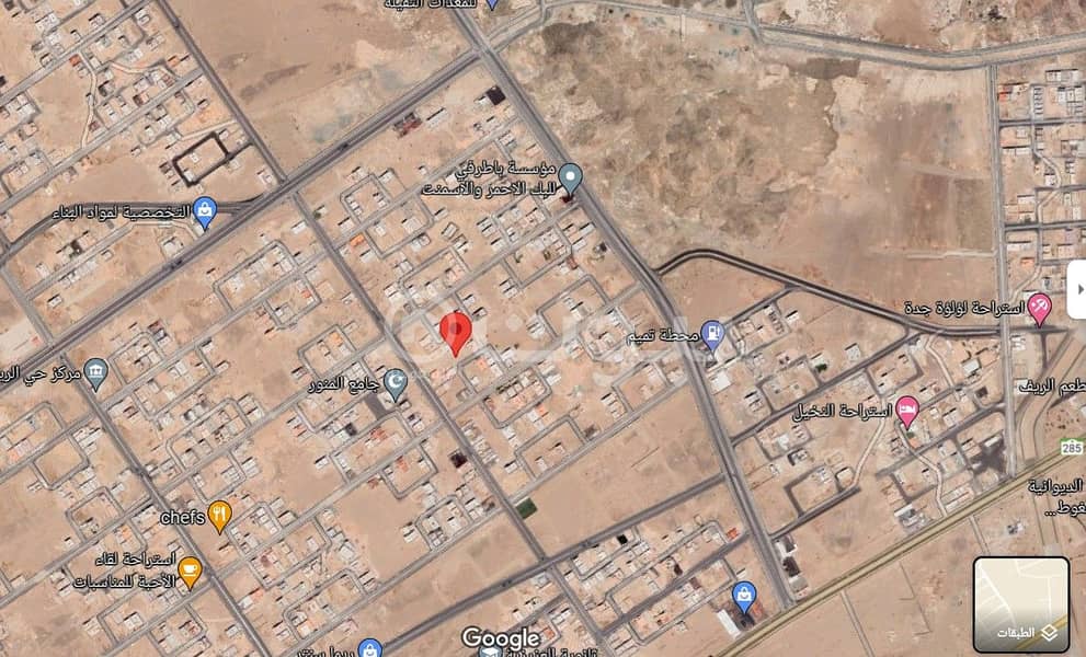 Land for sale in Al Riyadh Scheme, north of Jeddah