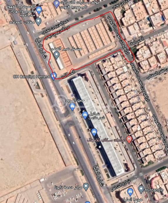 أرض في طريق العليا العام - شمال الرياض
