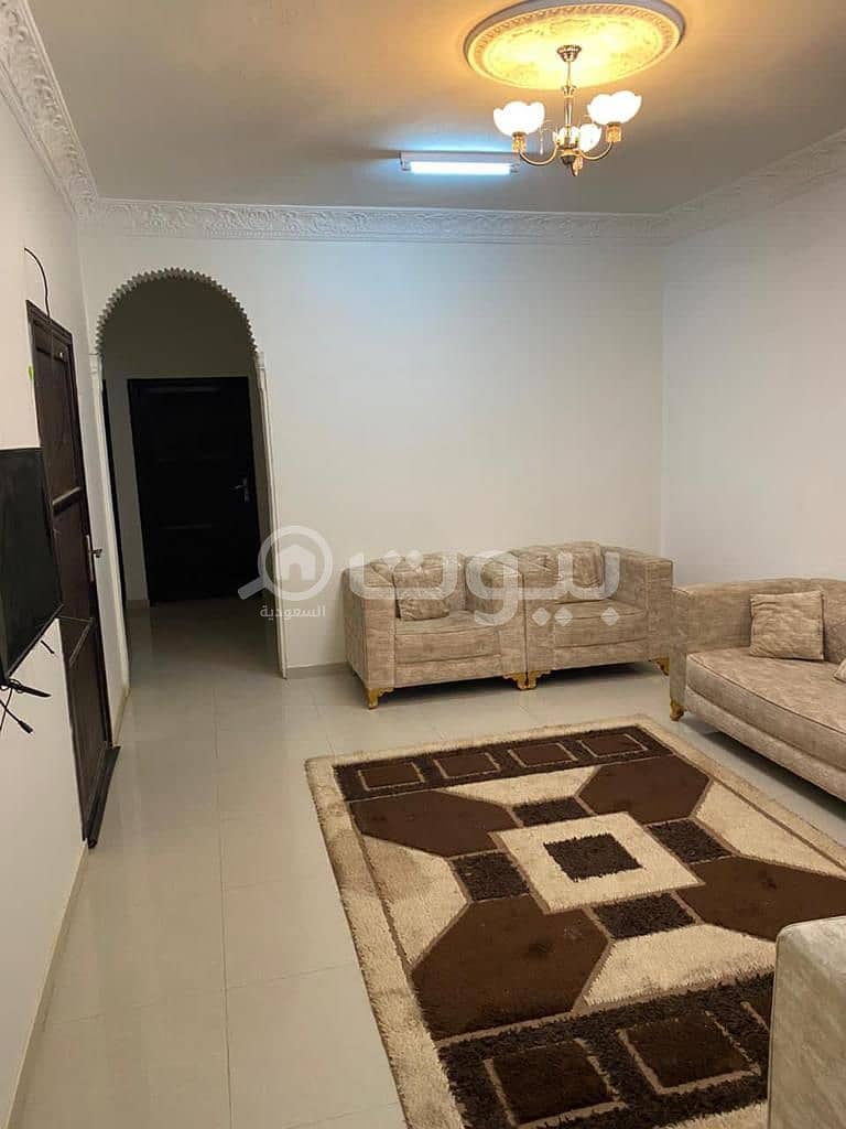 furnished apartment for rent in Al-Worood district, Rafha
