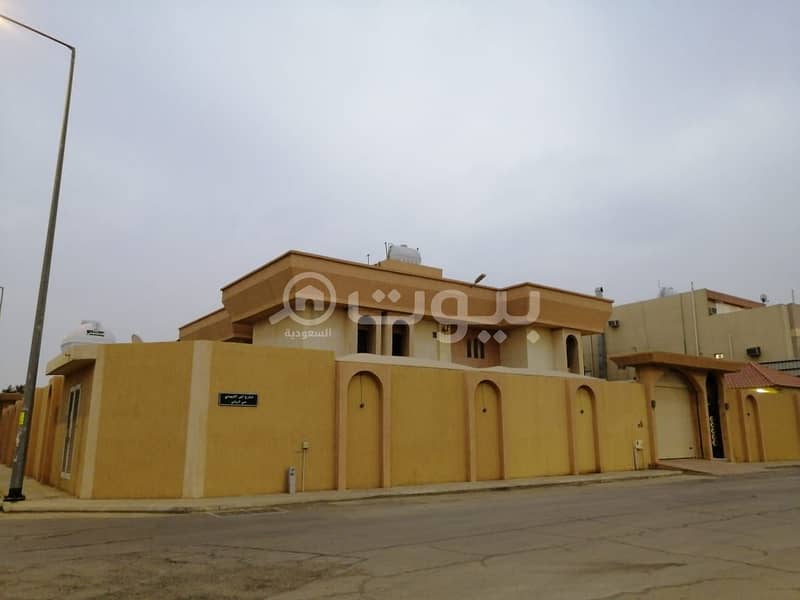 Fully-Renovated Palace for sale in Al Rawabi, East of Riyadh
