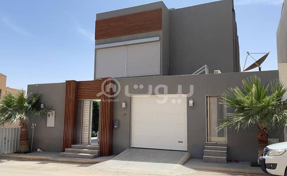 Modern villa for sale in Hittin, north of Riyadh