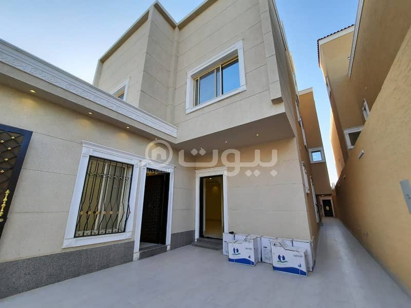 Villa with two apartments for sale in Al Sahafah, North of Riyadh