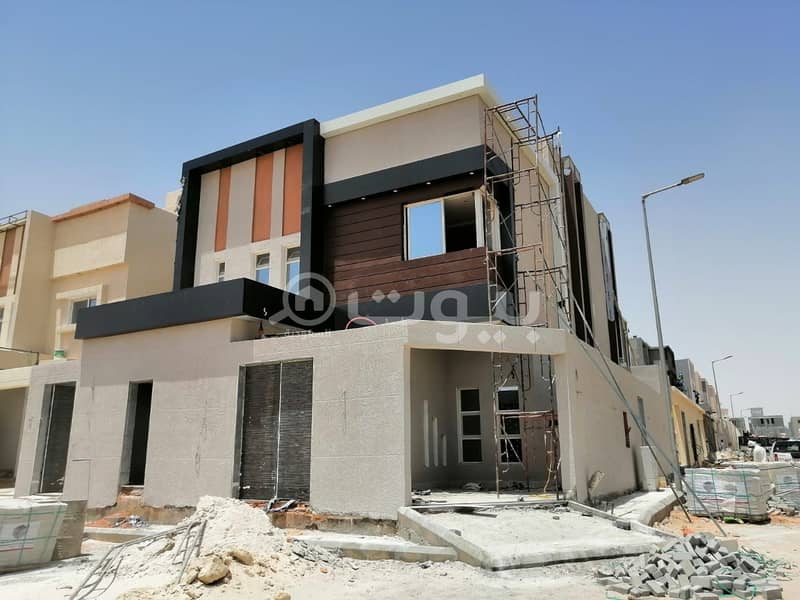 Corner villa for sale in Al-Rimal, east of Riyadh