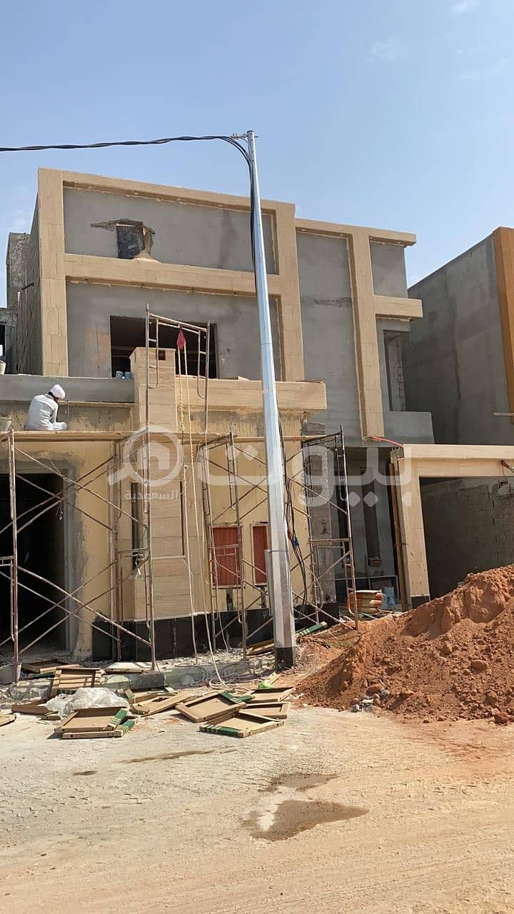 Villa | internal stairs with 2 apartments for sale in Al Bayan, east Riyadh