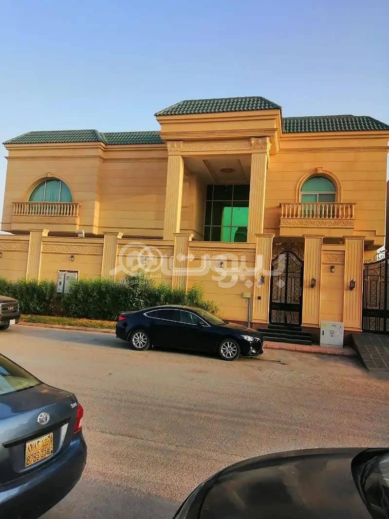 Furnished villa for sale in Al Malqa district, north of Riyadh