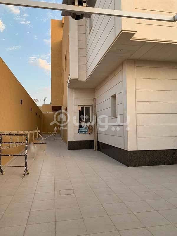 Villa staircase hall for rent in Al Narjis district, north of Riyadh