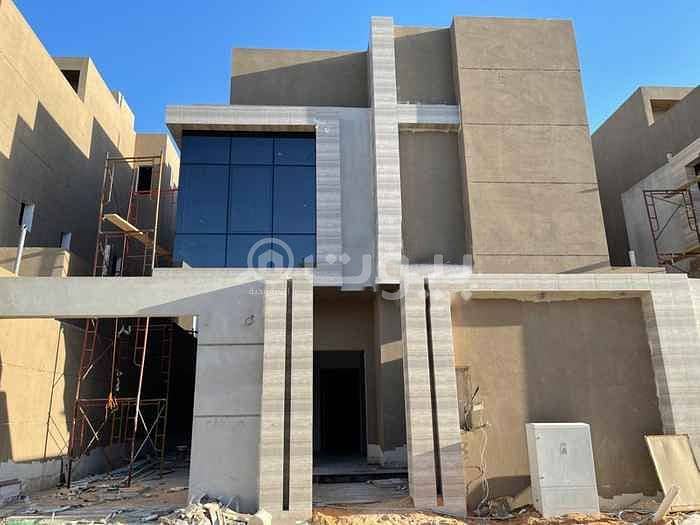 Modern villa stair in the hall for sale in Al Narjis, North Riyadh
