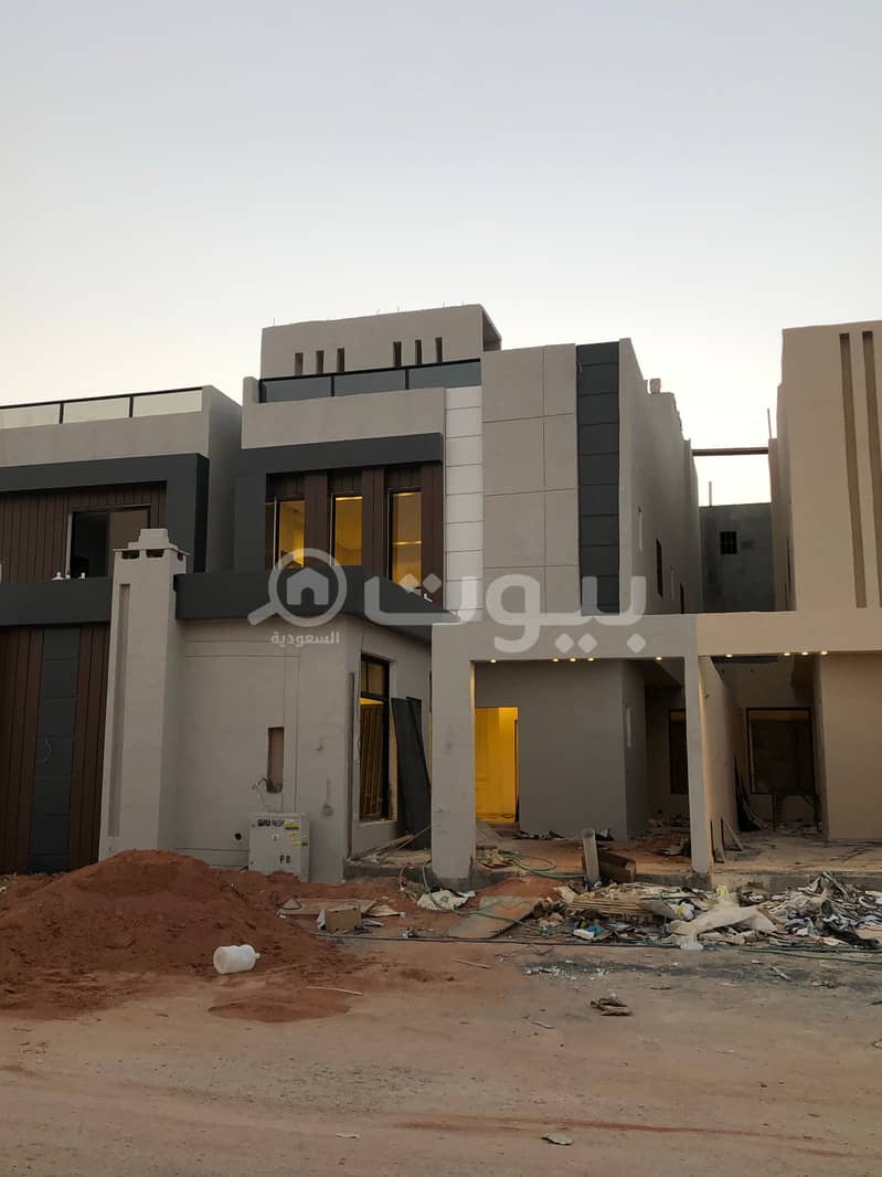 Modern Internal Staircase Villa For Sale In Al Rimal, East Riyadh