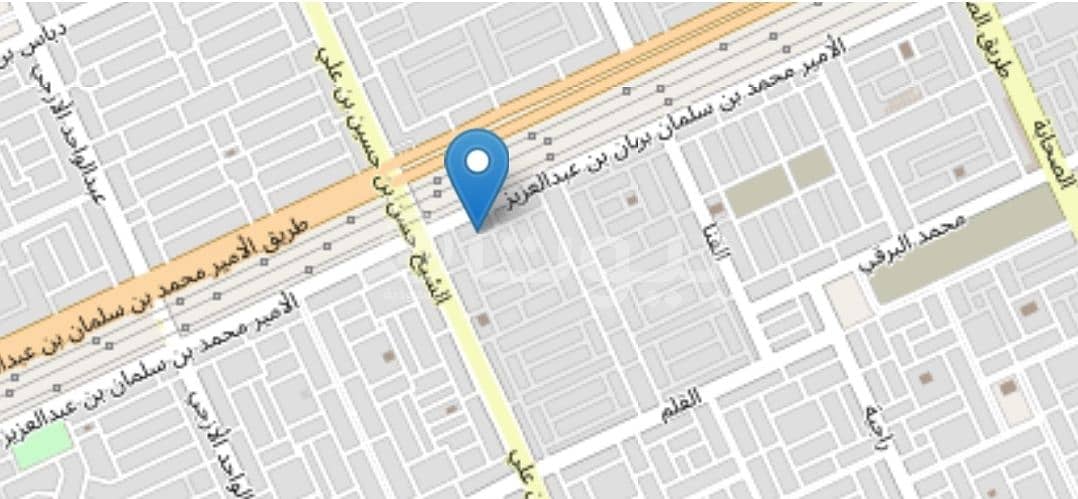 Residential block for sale in Al Munsiyah district, east of Riyadh