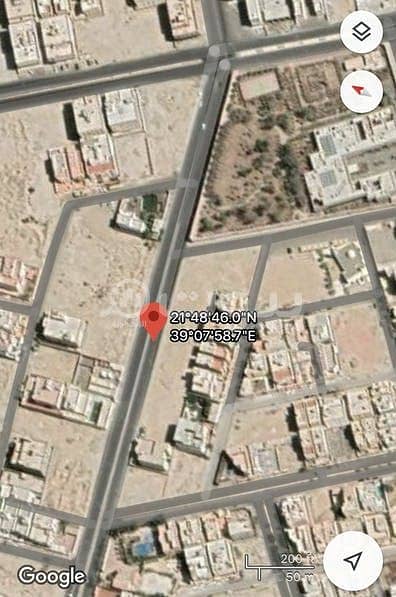 Residential Land for Sale in Jeddah, Western Region - 2 adjacent plots for sale in Taiba District, North of Jeddah