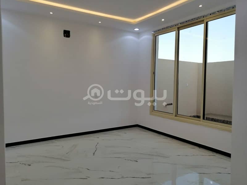 For sale Villa with internal stairs with two apartments in Al Rimal, east of Riyadh