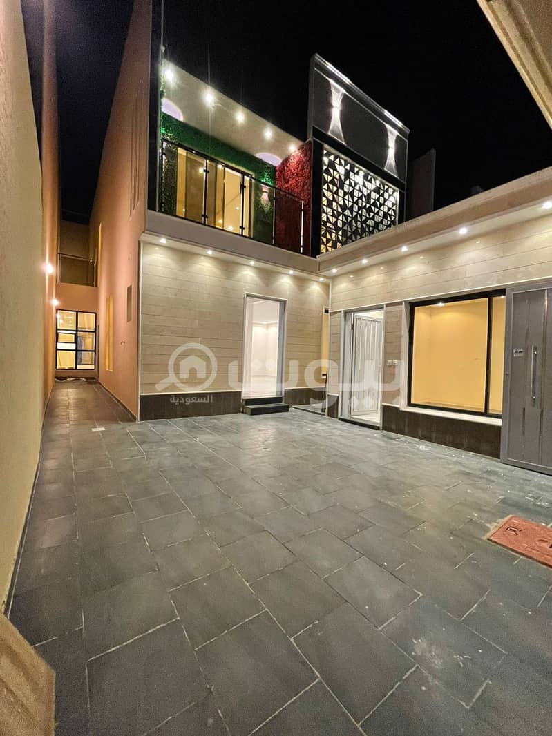 Contiguous duplex villa for sale in Al Mousa district, west of Riyadh
