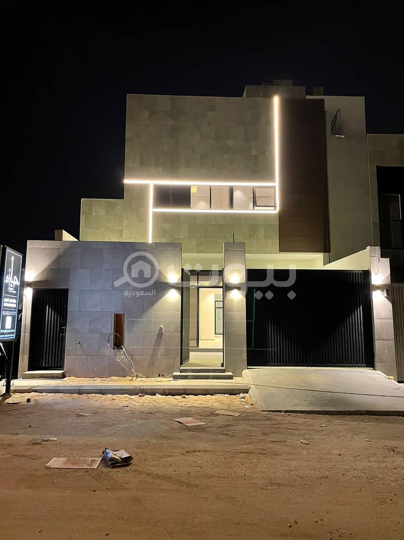 Modern duplex staircase villa for sale in Al Narjis, North Riyadh