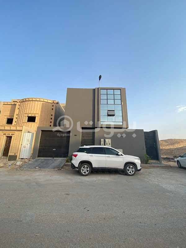 Modern villa Custom Build, with 2 stolen apartments for sale in Al Narjis, North Riyadh