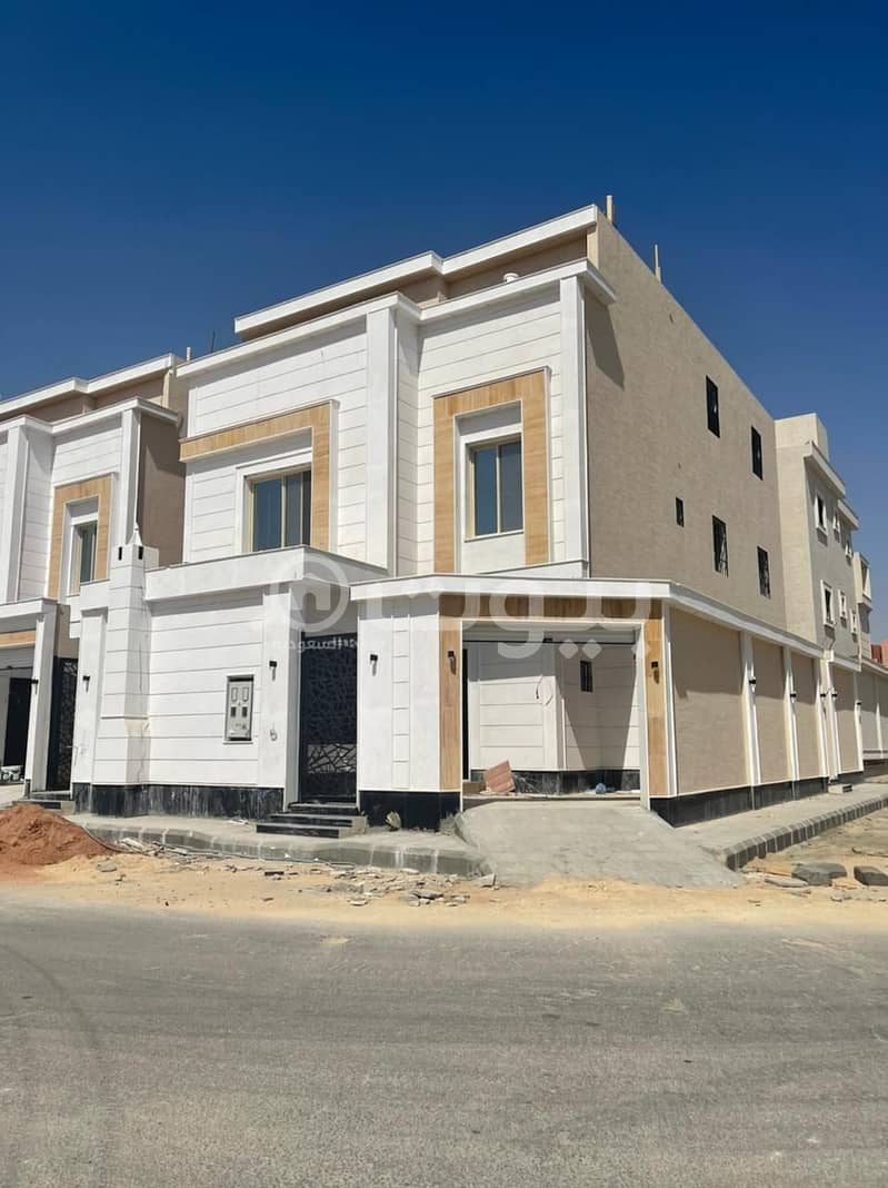 Villa with an apartment for sale in Al Ghroob Neighborhood, West of Riyadh
