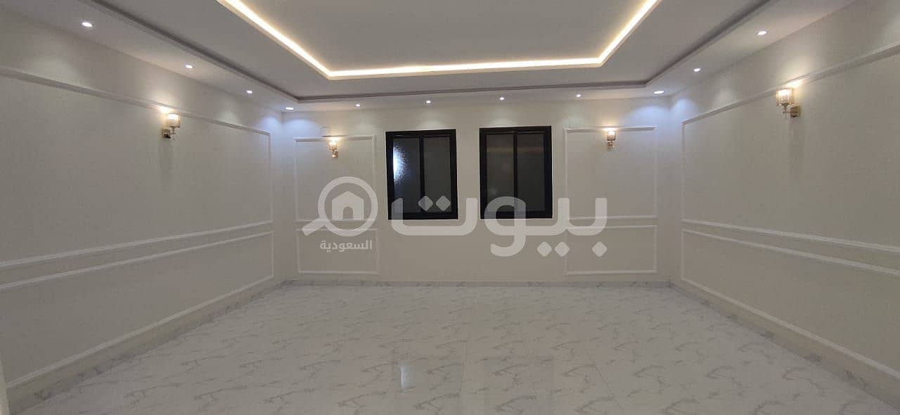 Luxury villa for sale stairs and two apartments in Al-Rimal, east of Riyadh