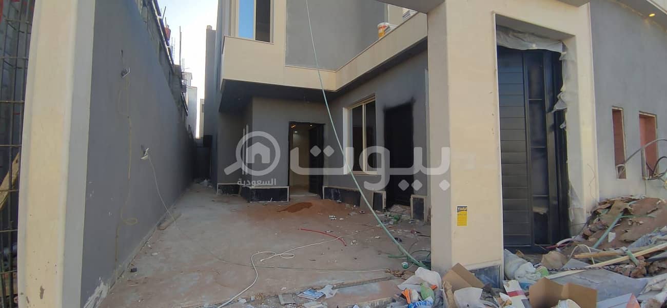 Luxury villa for sale stairs and two apartments in Al-Rimal, east of Riyadh | 400 sqm