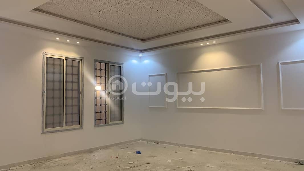 Villa with staircase and a roof for sale in Al Mousa, West of Riyadh